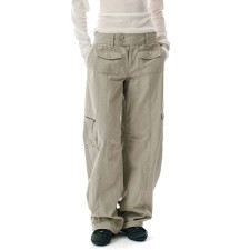 Washed Low-Rise Cargo Pant [TAUPE]_SEWPT014TAUPE